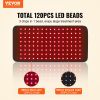 VEVOR Red Light Therapy Pad, 120 LED Light Therapy Pad, 660 NM & 850 NM Dual Wavelengths Light Therapy for Back Shoulder Neck Pain Relief