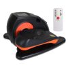 Under Desk Elliptical Machine Seated Pedal Exerciser Leg Foot Trainer Stepper Exerciser with 5 Speed Levels 3 Auto Modes LCD Monitor