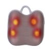 Shiatsu Back And Waist Massager With Heat Cordless Rechargeable Kneading Lower Back Massage Pillow Portable Lumbar Massager