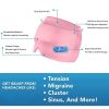 Headache Relief Cap 360° Hot or Cold Therapy relieves Pain from Migraine Stress Pressure Tension Headaches Ice Hat Reusable  Hot or Cold Head Wrap