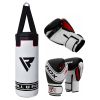 KIDS PUNCH BAG WHITE-2 FT Includes 6 oz Shell-Shock Gel gloves and swivel hook