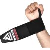 RDX W3 IPL USPA Approved Powerlifting Wrist Support Wraps with Thumb Loops OEKO-TEXÃ‚Â®Ã‚Â Standard 100 certified