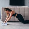 Automatic Rebound Abdominal Wheel Anti-slip AB Roller Wheel with Kneel Pad Phone Holder Home Gym Abdominal Exerciser