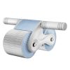 Automatic Rebound Abdominal Wheel Anti-slip AB Roller Wheel with Kneel Pad Phone Holder Home Gym Abdominal Exerciser