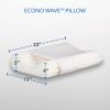Core Products EconoWave Air Circulating  Foam Cervical Support Pillow with Case