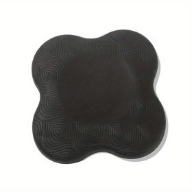 Yoga Knee & Elbow Joint Protection Pads (1 Pair) (Color: Black)