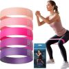 5 piece set Different Stretch Band Resistance Bands For Exercise Workout Fitness