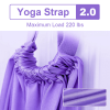 Adjustable Aerial Yoga Strap; Elastic Stretch Door Hanging Yoga Belts Hammock Swing Fitness Rope Training Device