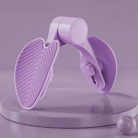 Kegel Pelvic Floor Muscle Trainer; Thigh Master Exercise Equipment (Color: Purple)