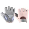1 Pair Training Gloves Non-slip Finger-less Palm Protector Unisex Sweat-wicking Ridding Gloves for Outdoor Sports