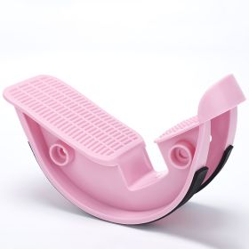 Foot Rocker Plantar Stretching  Massager to Release Tight Tendons Improving Balance Home Fitness Accessories (Color: Pink)