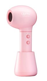 Baby Butt Blow-Dryer: Gentle Cordless Low Heat/Speed Baby Hair Dryer, great for Infants, Children and Grownups, too. Dryer keeps Skin dry and healthy (Color: Pink)