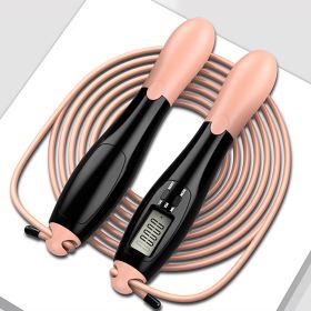 Gym Fitness Smart Jump Rope With LCD Screen Counting Speed Skipping 2.8 M / 9.18 ft (Items: Skipping Rope, Color: Black)