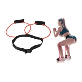 Exercise Bounce Trainner; Slip-on Resistance Band For Home Fitness Training (Color: Yellow)