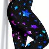 Throwing Print Butt-Lifting Yoga Pants, High Waist Slim Fit Mid-Stretch Fitness Workout Pants, Women's Active wear