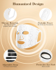 Photo-therapy mask, facial red light therapy cordless near infrared 850 NM 100 LED infrared mask