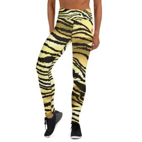 Yoga Leggings by Maiden-Art: Precision-cut and hand-sewn colors and patterns to match your personal style VHS5 (size: M)