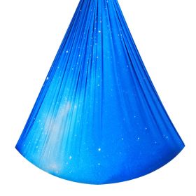 VEVOR Sensory Swing, Double-Layer Fabric Sensory Hammock, Indoor & Outdoor Sensory Swing with 360° Swivel Hanger, O-Sling, Holds up to 300lbs (default: default)