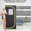 Portable Plus Type Full Size Far Infrared Sauna Tent – Spa, Detox, Therapy & Relaxation at Home