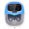 Portable All-In-One Heated Foot Spa Bath Motorized Massager blue, brown or white