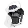 Portable All-In-One Heated Foot Spa Bath Motorized Massager blue, brown or white