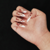 Love Scratch 10 PCs 'Bloody Maria ' Handmade Press-on Nails