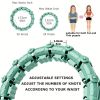 Smart Weighted Hula Hoops, Fitness Weight Loss Gear, With Detachable Knots & Adjustable Weight