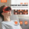 Heated Eye Massager Eye Care Device 5 Modes Bluetooth Music Foldable Vevor