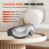 Heated Eye Massager Eye Care Device 5 Modes Bluetooth Music Foldable Vevor