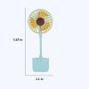 Mini Clip Fan  Pocket Fan USB Rechargeable