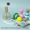 Powerful Handheld Mini Electric Massager Wand With 6 Magic Vibration Modes. Men & Women For Neck Shoulder Back Body Massage