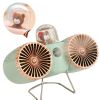 Dual-head Fan with Sunset Double Head Spray Powered by Lithium Battery  DM-33A Configuration Charging Line
