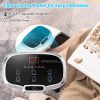 Portable All-In-One Heated Foot Spa Bath Motorized Massager blue, brown or white