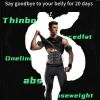EMS Fitness Apparatus Set, Smart Fitness Stickers For Abdominal Muscle And Upper Arm Muscle Exercise Workout Fitness