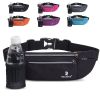 Tanluhu Water Bottle Waist Bag; Multi-functional Elastic Phone Belt Bag; Fitness Training Equipment For Gym Sports Running