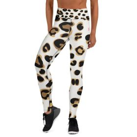 Yoga Leggings by Maiden-Art: Precision-cut and hand-sewn in colors and patterns to match your personal style VHS11 (size: L)