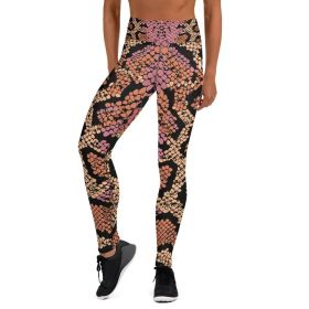 Yoga Leggings by Maiden-Art: Precision-cut and hand-sewn in colors and patterns to match your personal style VHS7 (size: XS)