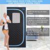 Portable Plus Full Size Far Infrared Sauna Tent – Spa, Detox, Therapy & Relaxation at Home