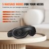 Heated Eye Massager Eye Care Device 5 Modes Bluetooth Music Foldable Vevor