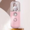 Cooling mist from Cute Rabbit, Humidifier.  Facial Sprayer, Face Mister,  Mini Handy Rechargeable Skin Care Gift