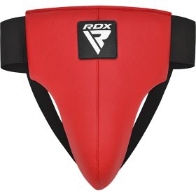 RDX R1 Martial Arts Groin Guard (Color: RED/BLACK, size: L)