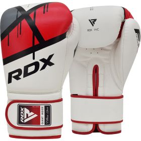 RDX F7 Ego Boxing Gloves (Color: Red, size: 10oz)
