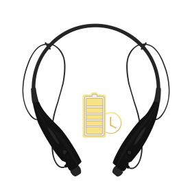 KOCASO Wireless Sports Stereo Hands Free Headset for Phone and Tablet (Option: CableSportHeadsetBlack)
