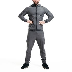 RDX H2 Weight Loss Sauna Suit (Color: gray, size: L)
