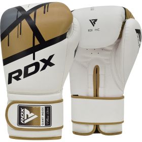 RDX F7 Ego Boxing Gloves (Color: GOLDEN, size: 16oz)