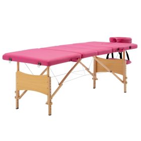 Massage Table (Color: Pink)