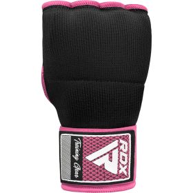 RDX IS Gel Padded Inner Gloves Hook & Loop Wrist Strap for Knuckle Protection OEKO-TEXÂ®Â Standard 100 certified (Color: Pink, size: M)