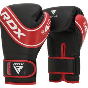 RDX 4B Robo Kids Boxing Gloves (Color: RED/BLACK, size: 6OZ)