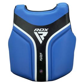 RDX CHEST GUARD AURA PLUS T-17 (Color: BLUE BLACK, size: Standard Size)