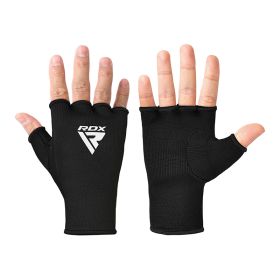 RDX HI Inner Gloves Hand Wraps (Color: BLACK/WHITE, size: S)